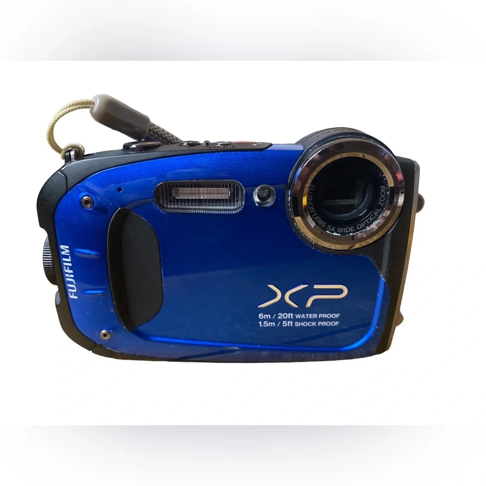 Fujifilm FinePix XP60 16.4MP Compact Waterproof Digital Camera Blue - TESTED